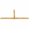 Ekena Millwork Eugene Rough Sawn Timber Gable Bracket, Western Red Cedar, 96"W x 44"H x 2"D x 4"F, 11/12 Pitch GBW096X44X0204EUG00RWR - alternate 2